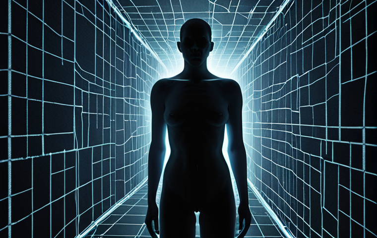 **Prompt 1: The Subtle Threat and Human Vulnerability**
    A conceptual image illustrating a seemingly minor, glowing digital crack expanding into a vast, dark abyss within an intricate, semi-transparent network grid, symbolizing a catastrophic data breach. Faint, ghostly human silhouettes merge with the void, representing the human factor and personal data loss. The atmosphere is tense and foreboding, with cool digital light contrasting against deep shadows, emphasizing hidden vulnerabilities and the psychological impact of unseen threats. Hyper-realistic, digital art.